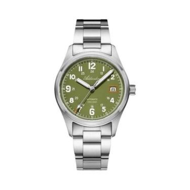 Imagem de Relógio Mecânico Automático Masculino À Prova d'Água 20Bar Com Cristal