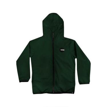 Imagem de Agasalho Nylon Infantil Menino Militar WSS Moon - WSS BRASIL, Verde, 6
