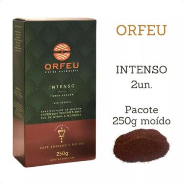 Imagem de Café Orfeu Intenso Torrado e Moído 100% Arábico - 250g