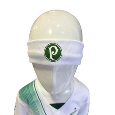 Imagem de Faixa Testeira Palmeiras Logo Retro, Branco, UNICO