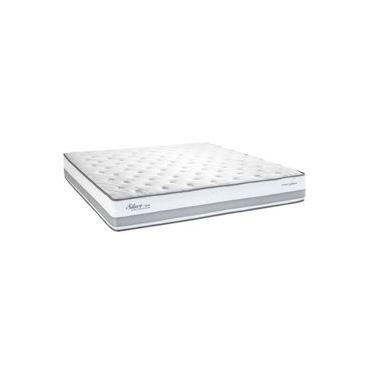 Imagem de Colchão King Size Herval Silver com Pillow Top e Molas Ensacadas 30x139x203cm - Cinza