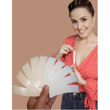 Imagem de Fita Adesiva Dupla Face Para Segurar Roupa Alça Decote - D e A