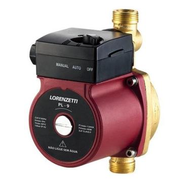 Imagem de Pressurizador de Água PL09 9MCA 110V com Fluxostato e Motor Resfriado a Água Silencioso Lorenzetti