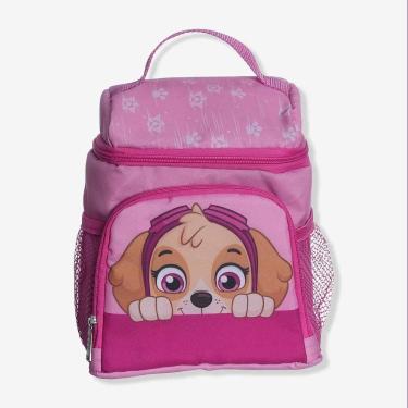 Imagem de Lancheira Térmica Zonacriativa Skye – Patrulha Canina em Nylon 23X18X12,5CM Rosa para o Dia a Dia