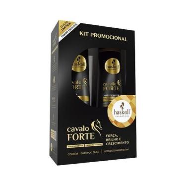 Imagem de Kit Cavalo Forte Shampoo e Condicionador 500ml - Haskell