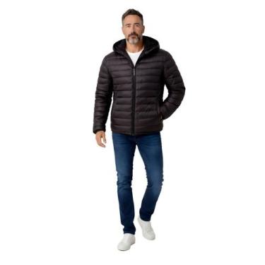 Imagem de Jaqueta Bobojaco Impermeável Masculina Preta Tamanho:PCor:Preto - Suns