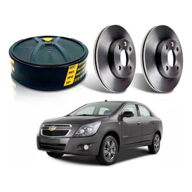 Imagem de Disco Freio Dianteiro Cobalt 1.4 1.8 Sem Abs 2011 A 2015 - Fremax
