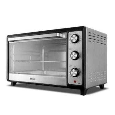 Imagem de Forno Elétrico Philco PFE65 65L, Preto, Inox, 220V