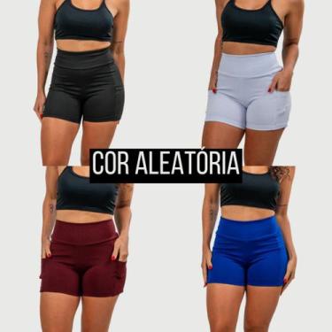 Imagem de KIT2 Bermuda Feminina Legging pra Atletismo Corrida Academia com Dois 