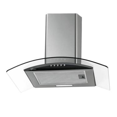 Imagem de Coifa De Parede Fischer Inox Escovado 220V Talent Fit Line 60Cm Vidro