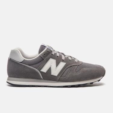 Imagem de Tênis New Balance 373v2 Cinza - Masculino ML373PP2, 39, Cinza