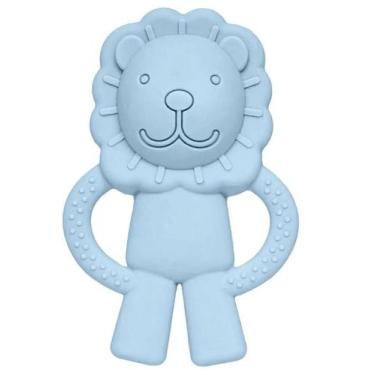 Imagem de Mordedor em Silicone Leãozinho - Azul - Buba
