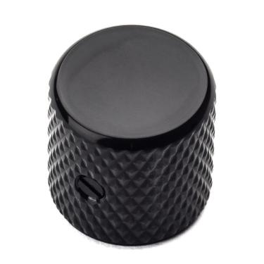Imagem de Kit 3 Knobs para Instrumentos KTS-SJ-BK Metal Cabeça Plana Flat Top Preto Spirit