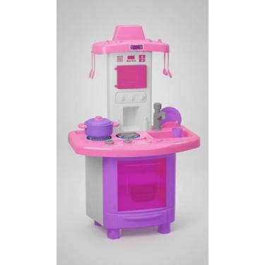 Imagem de Cozinha Infantil Completa C/ Pia, Fogão e Micro-ondas - Congratulation