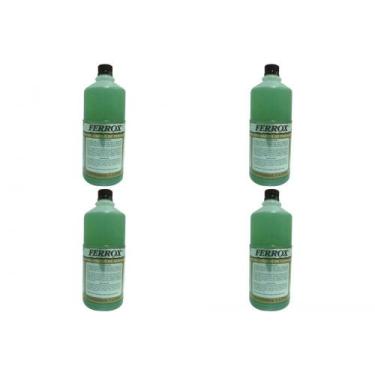Imagem de Kit C/4 - Removedor De Ferrugem Ferrox (B) 1 L Fe85