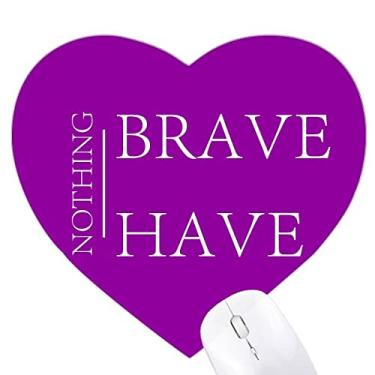 Imagem de Mousepad de coração da moda Nothing Try Nothing Have Art Deco Tapete de borracha para escritório