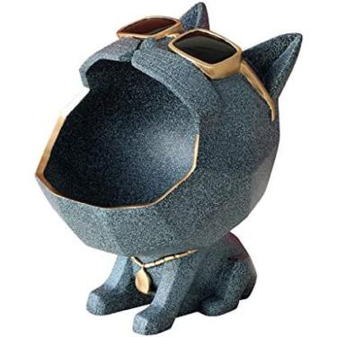 Imagem de KRASS Tigela de decorações, tigela de chave decoração de mesa de café, bandeja de chave de estilo animal para mesa de entrada, organizador de pratos de doces de mesa para decoração de casa chaves carteira de telefone armazenamento de joias de moedas, Collector88