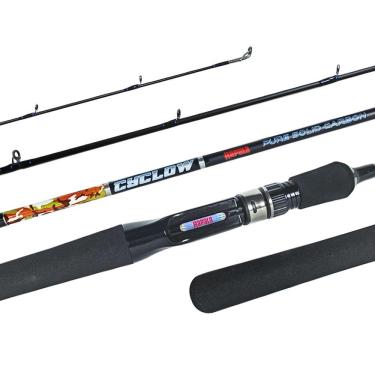 Imagem de Vara de Pesca Carretilha Rapala Cyclow 5.6 CM 1,68m 8-17 Lbs Inteiriça