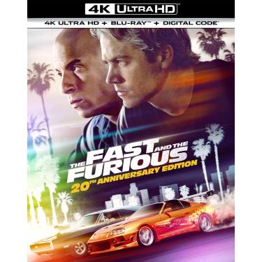 Imagem de The Fast and the Furious - 20th Anniversary Limited Edition Steelbook 4K Ultra HD + Blu-ray + Digital [4K UHD]