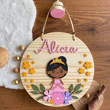 Imagem de Porta Maternidade - Flâmula Princesa