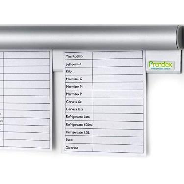 Imagem de Porta Comanda Prendex - 40 Cm - Cor Prata - Restaurantes, Bares, Pizzarias & Afins