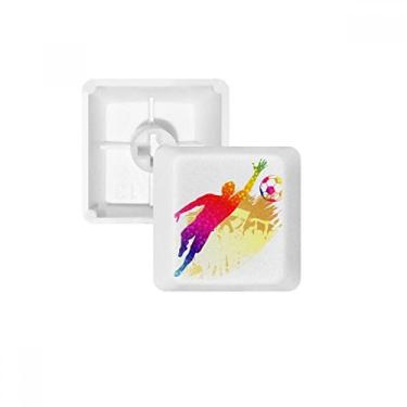 Imagem de Blocos de goleiro futebol futebol teclado mecânico PBT kit de atualização para jogos