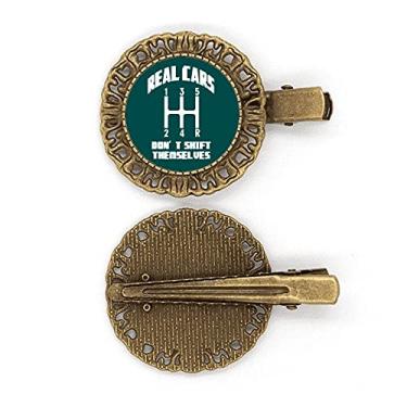 Imagem de Grampo de cabelo manual automático para dirigir com engrenagem de cabelo