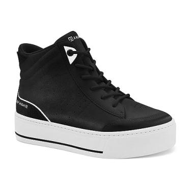 Imagem de Tênis Ramarim Flatform Fly High Feminino Preto 2297133 Cor:preto;tamanho:35