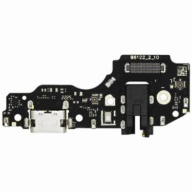 Imagem de SECRETIGER Conector de base de substituição para T-Mobile Revvl 6 5G / Revvl 6X 5G / Revvl 6 Pro 5G - Microfone/Antena/Placa de porta do carregador Cabo Flex TMAF025G TMAF035G