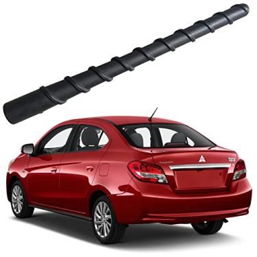 Imagem de Antena de borracha espiral flexível de 17 cm para Mitsubishi Mirage G4 (2015-2020), à prova de lavagem de carro - Substituição interna de mastro de antena de bobina de cobre
