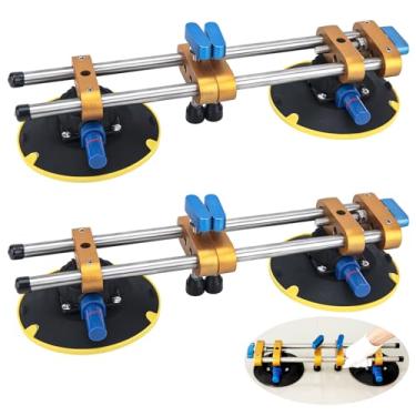 Imagem de Conjunto de costura de granito, conjunto de costura de pedra, conjunto de costura para bancada, pacote com 2, conjunto de costura sem costura de 15 cm para granito, pedra, lajes de quartzo, mármore e