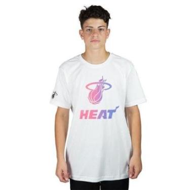 Imagem de Camiseta NBA Glitter Colors Miami Heat-Masculino
