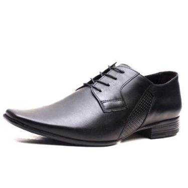 Imagem de Sapato Social de Couro Maasculino NS Pizza Calvest | Clube do Sapato de Franca-Masculino