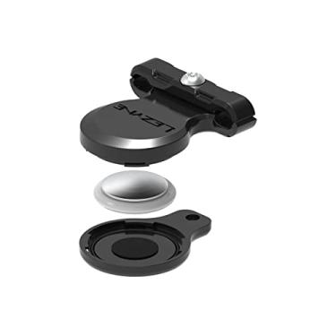 Imagem de LEZYNE Matrix Saddle Tagger, capa de montagem de assento de airtag de bicicleta Stealth, leve, matriz composta durável, impermeável IPX7, suporte oculto para airtag para bicicletas