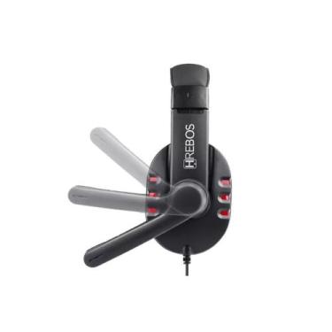 Imagem de Fone Ouvido Gamer Headset Entra Cabo Usb Pc E Notebook - Hrebos