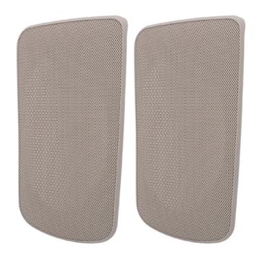 Imagem de 2 Pçs Alto-falante Traseiro Grade Capa Alto-falante Grill Capa de Substituição Alto-falante Grade Capa do Carro para 2002 a 2006 Bege