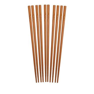 Imagem de Helen's Asian Kitchen Hashis de bambu gravados, 22,8 cm (9 polegadas), 5 pares