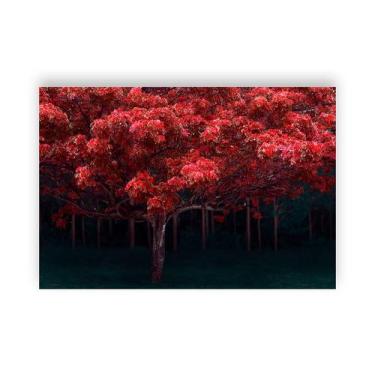 Imagem de Fundo Fotográfico 2,20 x 1,50 - Dia das Mães Floresta Vermelha 091 - V