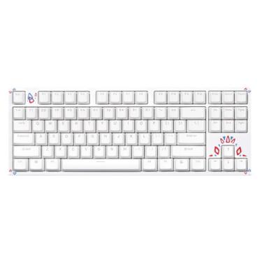 Imagem de DROP Teclado mecânico Expression Series Togekey TKL - Interruptores lineares Gateron Yellow KS3 - Teclas PBT Double-Shot - Retroiluminação LED - Prata