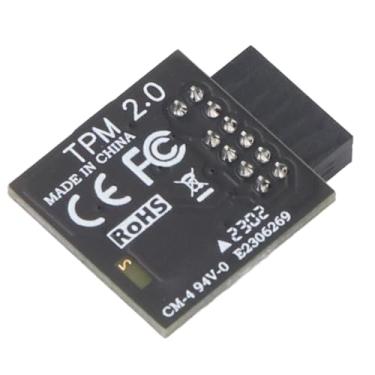 Imagem de Placa-mãe do Módulo TPM2-S TPM, Módulo TPM SPI 12Pin Com Módulo de Segurança SLB 9670 Módulo TPM2.0 para Placas-mãe 10 11
