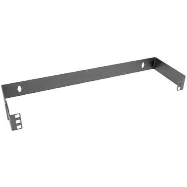 Imagem de StarTech.com Suporte de painel de remendo articulado de parede 1U – 10 cm de profundidade – Rack de balanço de painel de remendo de 48 cm para equipamentos de rede rasos – 7,7 kg (WALLMOUNTH1)