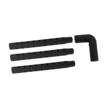 Imagem de Generic Filtro de canister de aquário, entrada de chuva, leve, acessórios de aquário, resistente, acessórios de tubulação de água de aquário para aquário, Cotovelo para Cano de Chuva