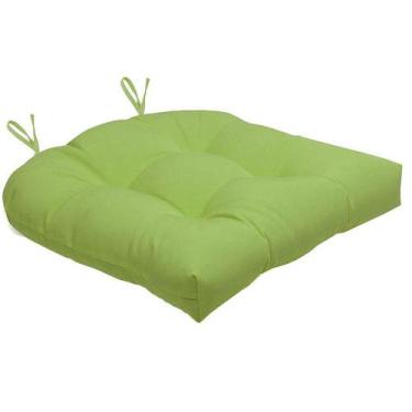 Imagem de Almofada Para Cadeira Futton Solid 40x40cm - Verde claro - FASTLAR