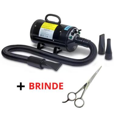 Imagem de Secador Soprador OnixPet 2400W 220v + Tesoura Reta - Sanspray