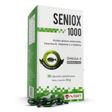 Imagem de Seniox 1000mg Avert 30 Cápsulas - Avert Saúde Animal