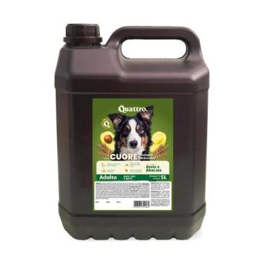 Imagem de Shampoo Profissional Aveia e Abacate para cães e gatos 5L - Quattro