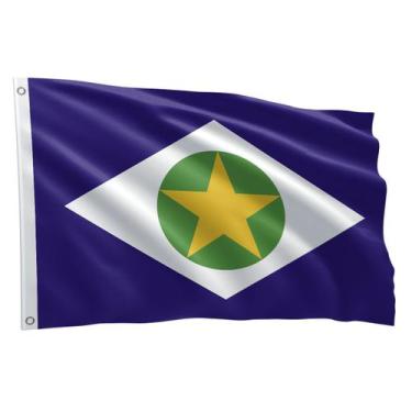 Imagem de Bandeira Dos Estados Brasileiros Grande 1,50 X 0,90 M - Fadrix, Mato g