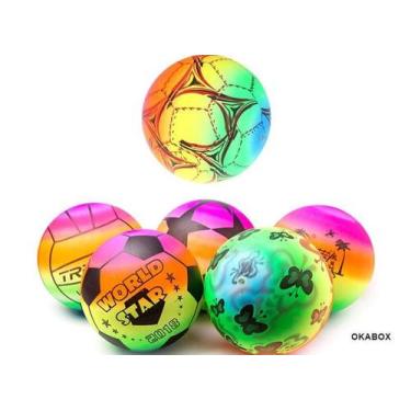 Imagem de 20 Bolas Dente  Leite Vinil Futebol Decoração Festa - ART FESTA