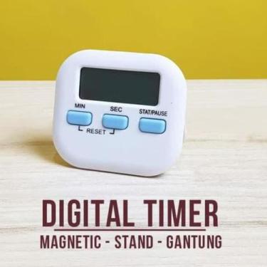 Imagem de Temporizador Relógio Timer Digital Despertador Cozinha 2025 - Home Goo