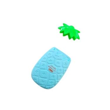 Imagem de Fita Corretiva Branquinho Abacaxi Kawaii Divertido Fofo, Azul